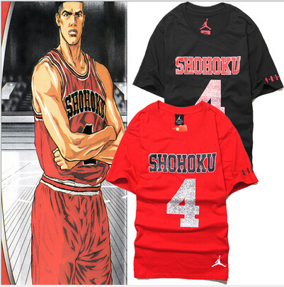 WS_COS Slam Dunk Shohoku High Sakuragi Hanamichi Red  Jersey V2 Set M Akagi